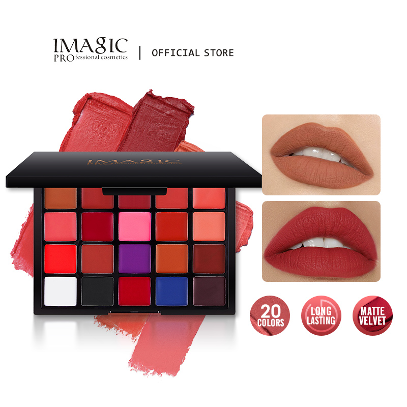 Beauty Makeup Palette - Imagic 20 Kleuren Lippenstift Palet Matte