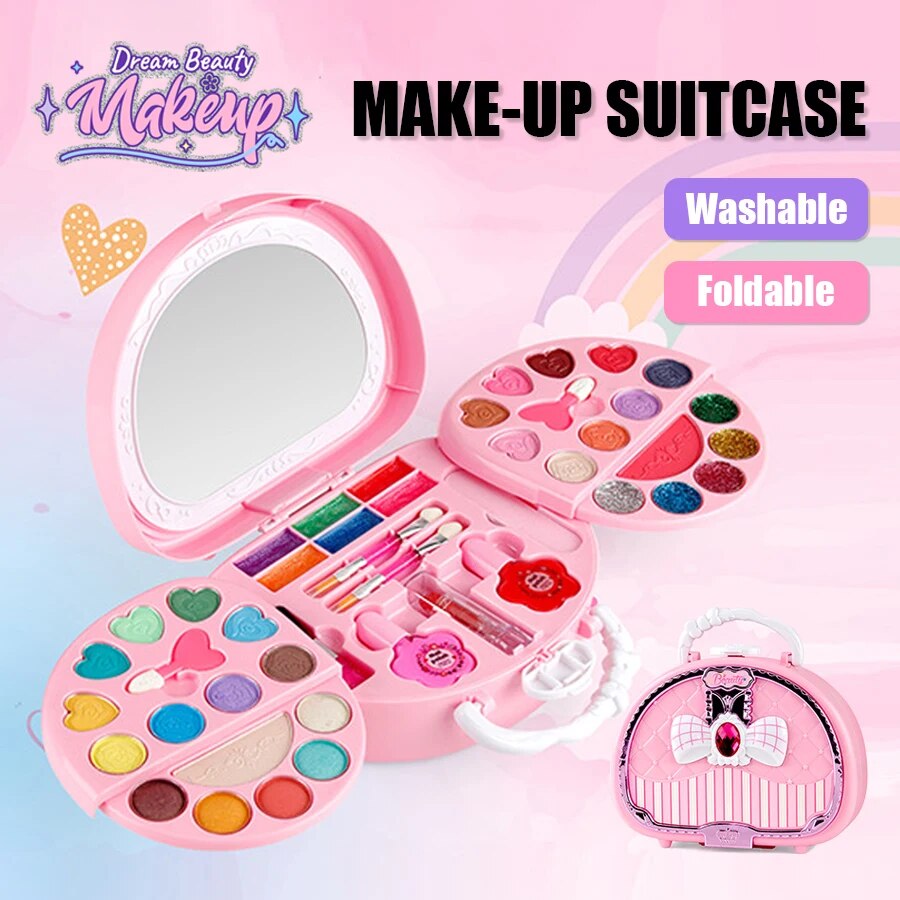 Beauty Makeup For Girl - Schoonheidsspeelgoed voor kinderen Make-upkit Kleine tas