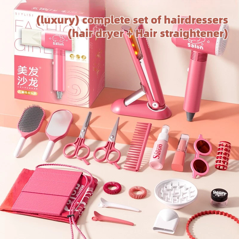 Beauty Makeup For Girl - Meisjes Schoonheidssalon Set Kinderen Haar Schoonheid