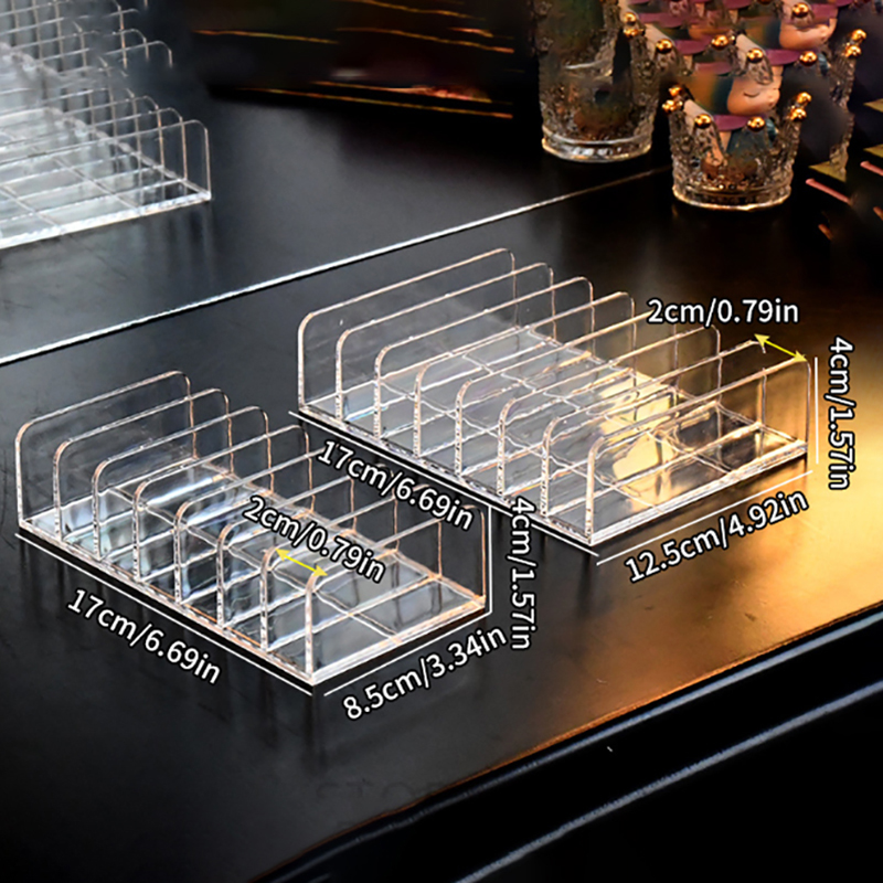 Beauty Makeup Palette - Acryl oogschaduwpalet organizer compacte displaytray opbergdoos
