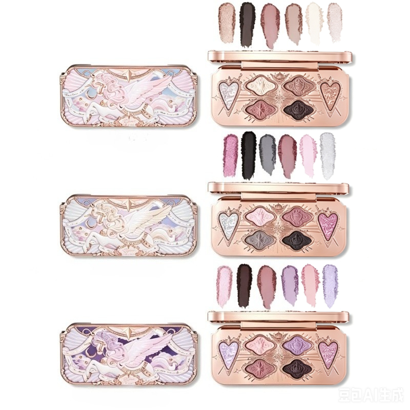 Beauty Makeup Palette - Flower Knows Knight Unicorn Eyeshadow Palette