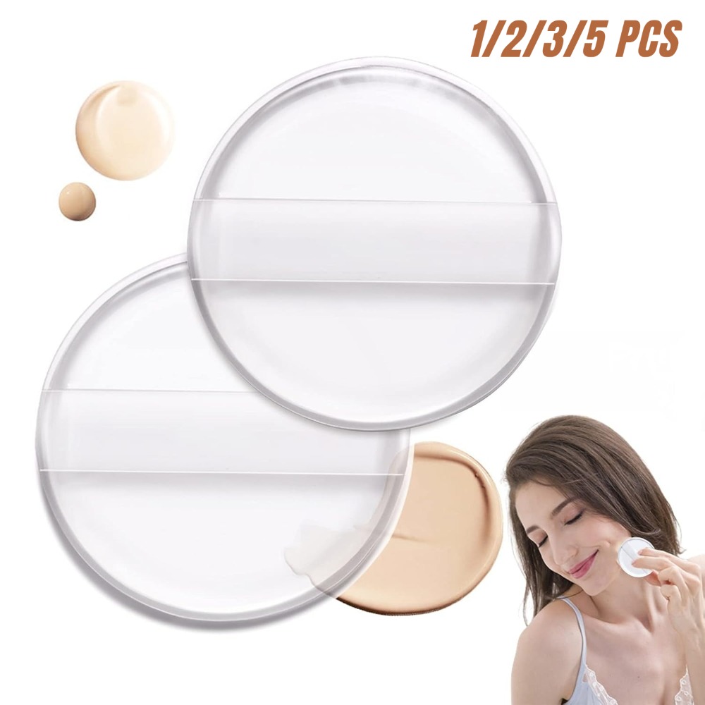 Beauty Bay Makeup - 1-5 stuks siliconen cosmetische bladerdeeg zachte