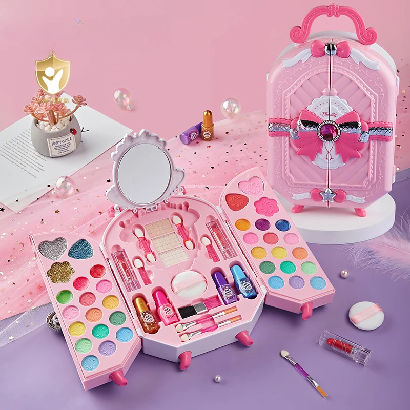 Beauty Makeup For Girl - Veilig Cosmetisch Speelgoed Voor Meisje Prinses
