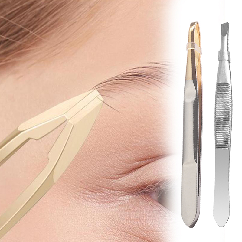 Beauty - Makeup - Eyes - Wenkbrauwpincet Haarschoonheid Fijne haren Trekker Roestvrij