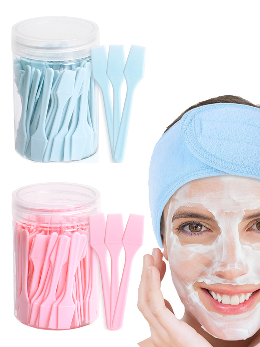 Beauty - Makeup - Eyes - 100 Stuks Cosmetische Spatels Scoop Gezichtscrème