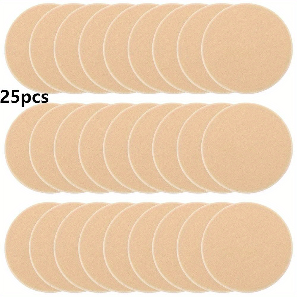 Beauty Bay Makeup - 25 stuks ronde zachte make-up sponsjes