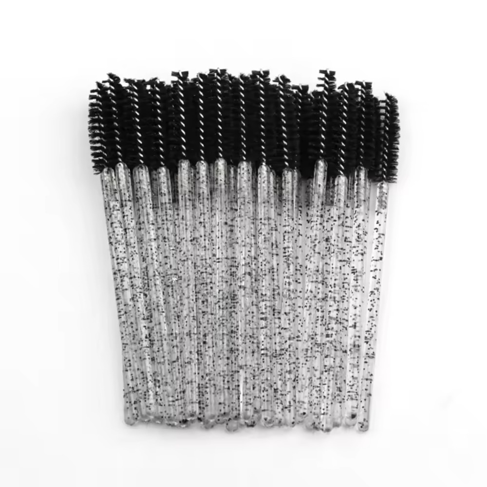 Beauty - Makeup - Eyes - 50-100PCS Crystal Wimper Borstel Kammen Professionele