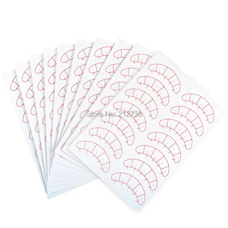140PCS Wimper onder de ogen Pa - Beauty Makeup Tips recensie en prijs