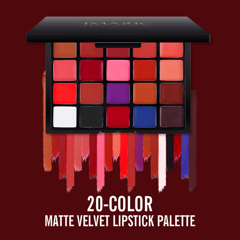 Imagic 20 Kleuren Lippenstift  - Beauty Makeup Palette recensie en prijs