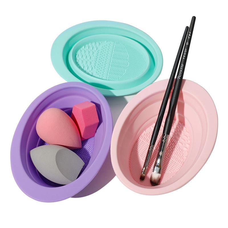 Opvouwbare poederdons Reinigin - Beauty Makeup Background recensie en prijs