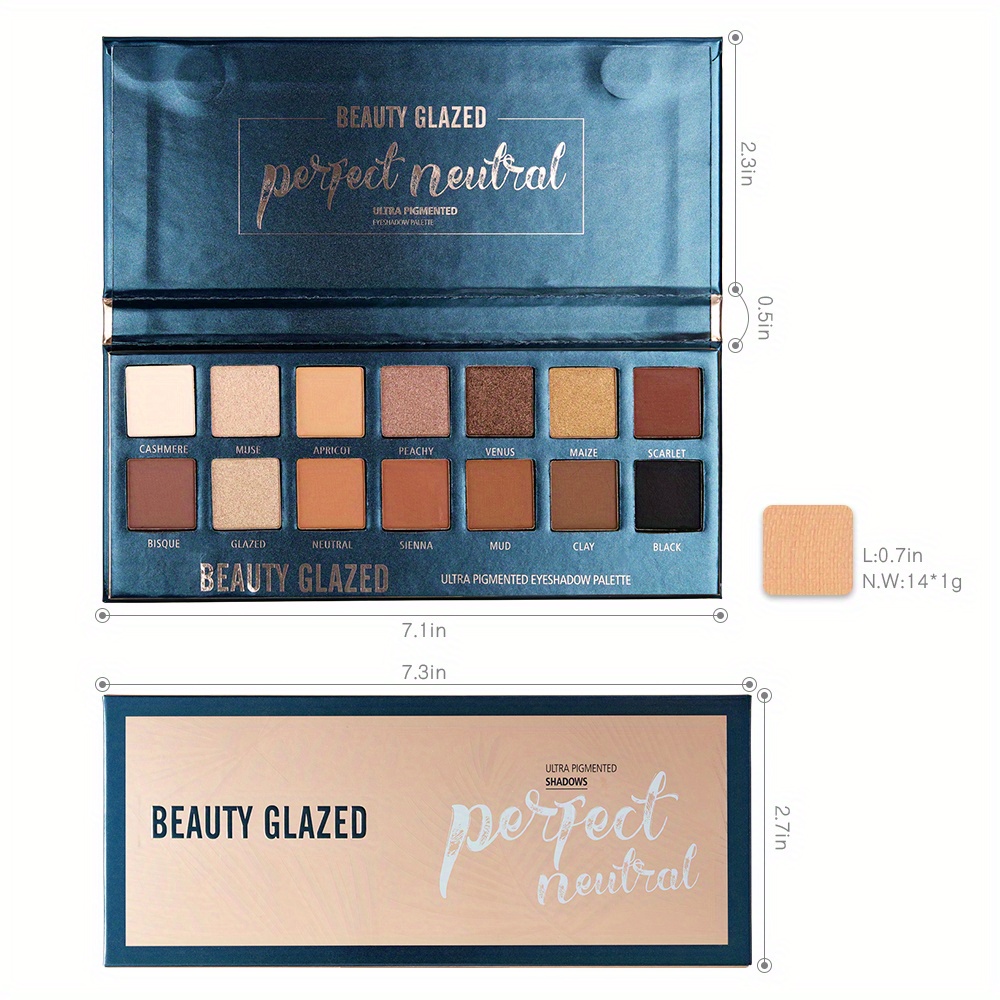 Schoonheid Geglazuurd 14 Kleur - Beauty Makeup Palette recensie en prijs