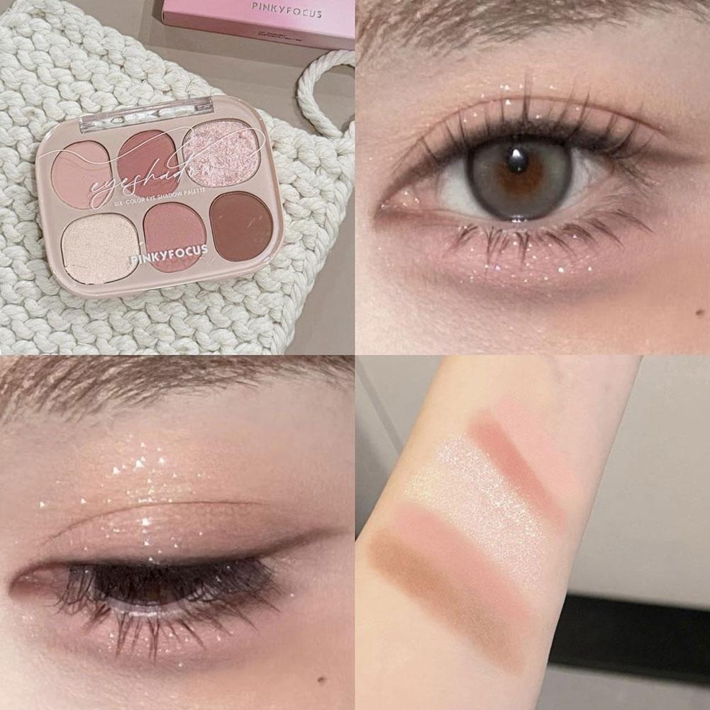 6 kleuren Matte oogschaduw Blu - Beauty Makeup Palette recensie en prijs