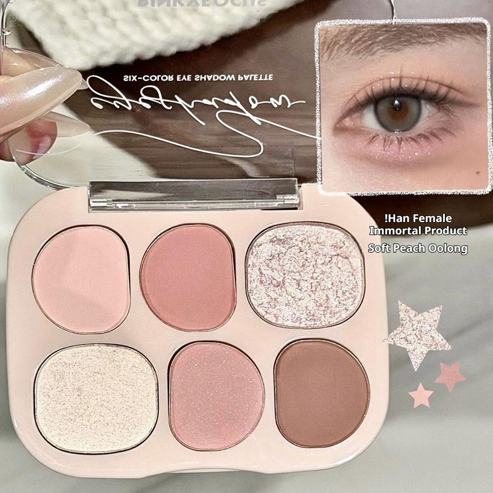 6 kleuren Matte oogschaduw Blu - Beauty Makeup Palette recensie en prijs