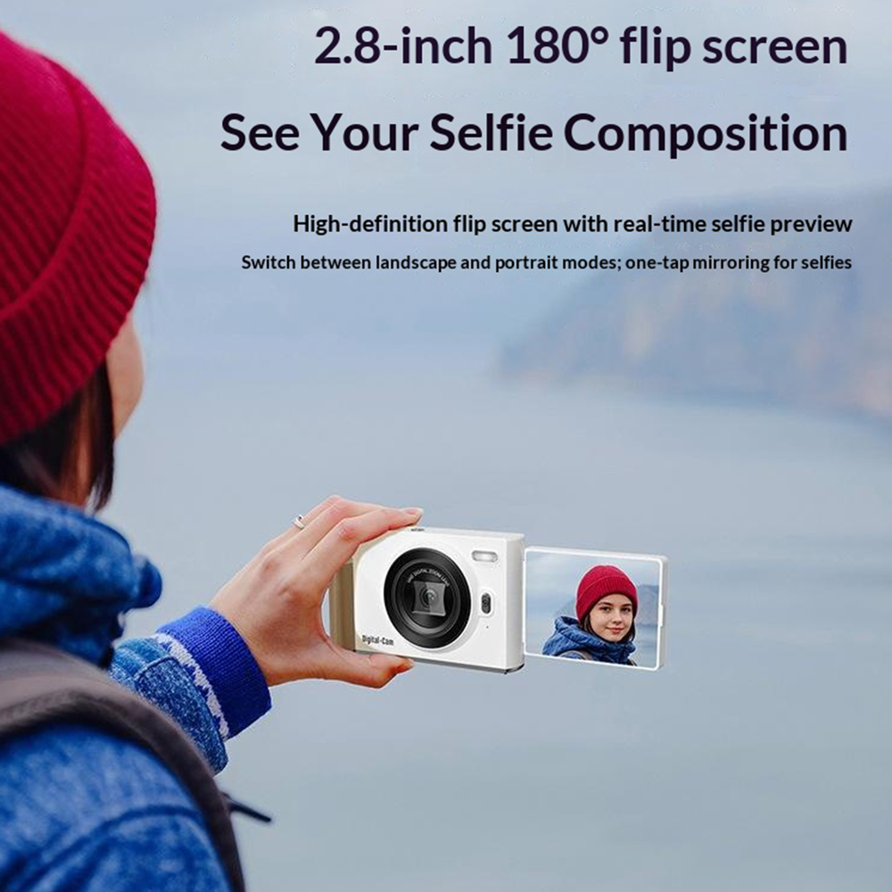 48MP Digitale Camera met Beaut - Beauty Makeup Filter recensie en prijs