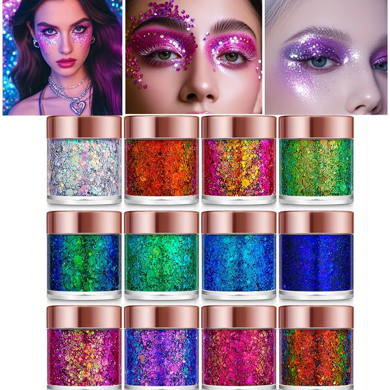 1Pc Pailletten Body Glitter Ge - Eyeshadow Glitter Pigment recensie en prijs