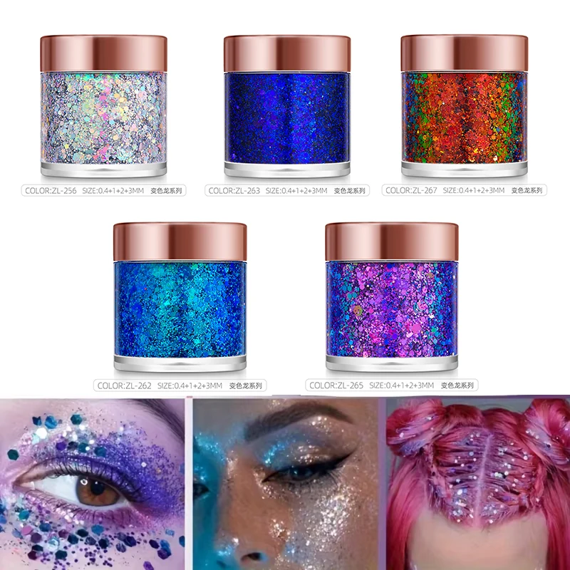 1Pc Pailletten Body Glitter Ge - Eyeshadow Glitter Pigment recensie en prijs