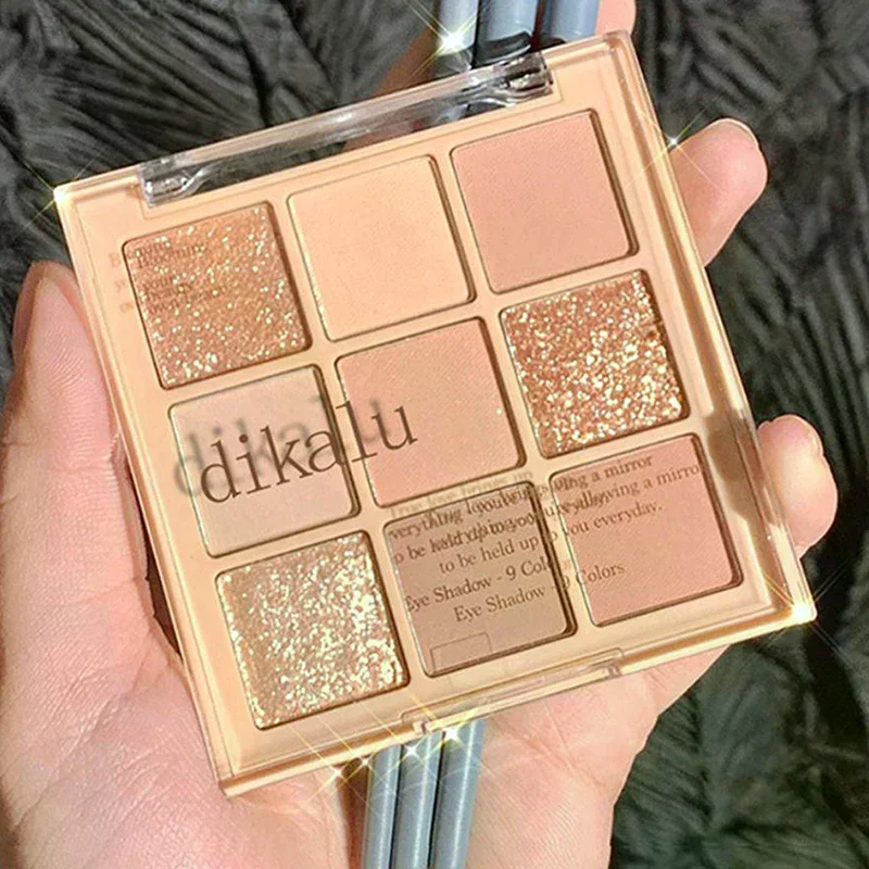 DIKALU 9 kleuren glitter oogsc - Eyeshadow Glitter Pigment recensie en prijs