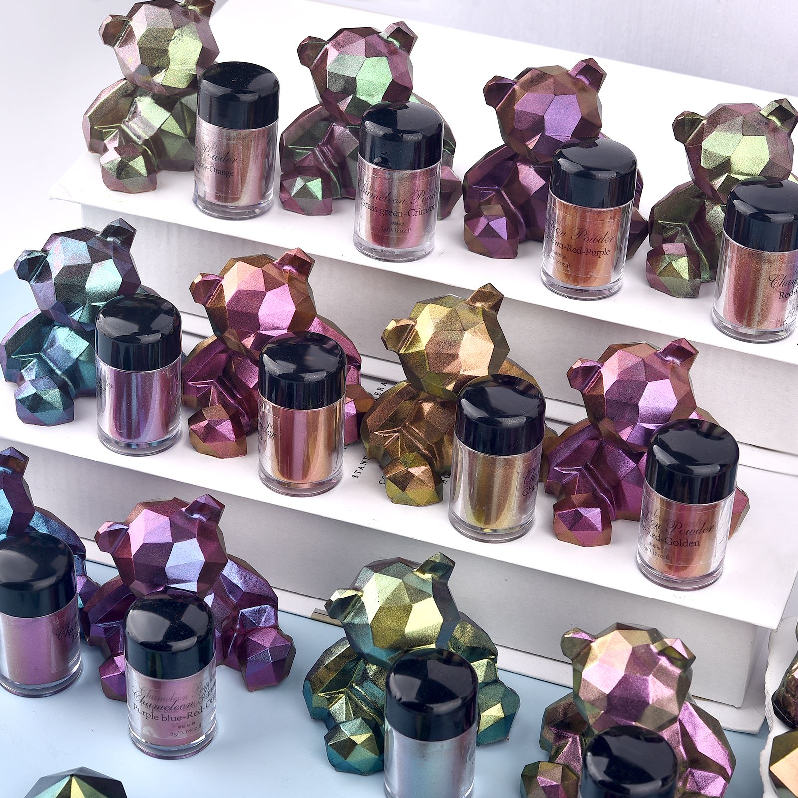 Spiegel Kameleon Hars Pigment  - Eyeshadow Glitter Pigment recensie en prijs