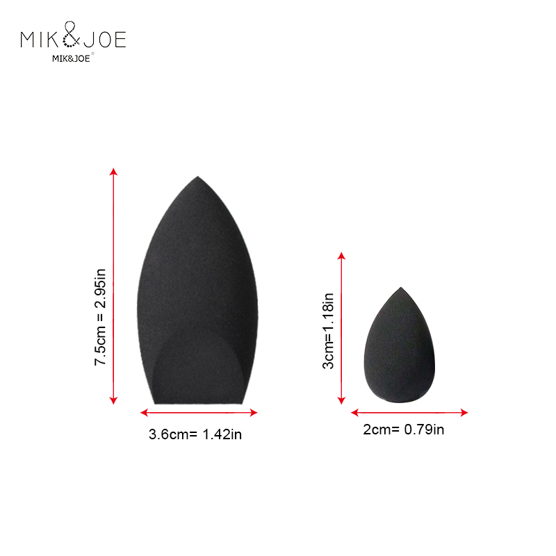 2 stuks Black Beauty Sponge Eg - Beauty Bay Makeup recensie en prijs