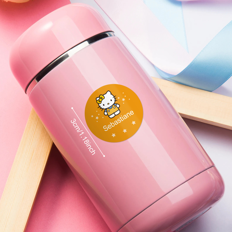 Aangepaste Hello Kitty naamsti - Beauty Makeup Palette recensie en prijs