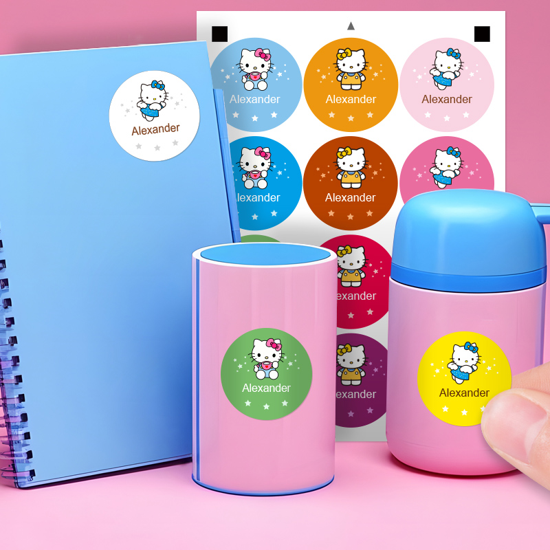 Aangepaste Hello Kitty naamsti - Beauty Makeup Palette recensie en prijs